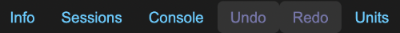 Phone info button