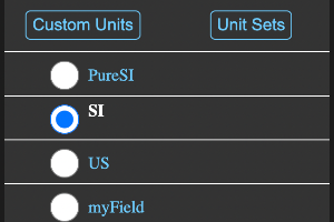 Units view
